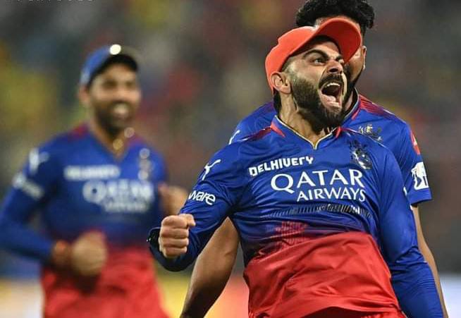 মরণ-বাঁচন ম্যাচে চেন্নাইকে হারিয়ে প্লে-অফে বেঙ্গালুরু